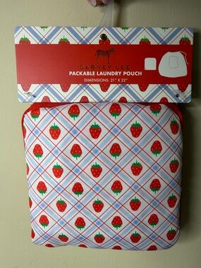 Dabney Lee | Strawberry 🍓 Laundry Pouch